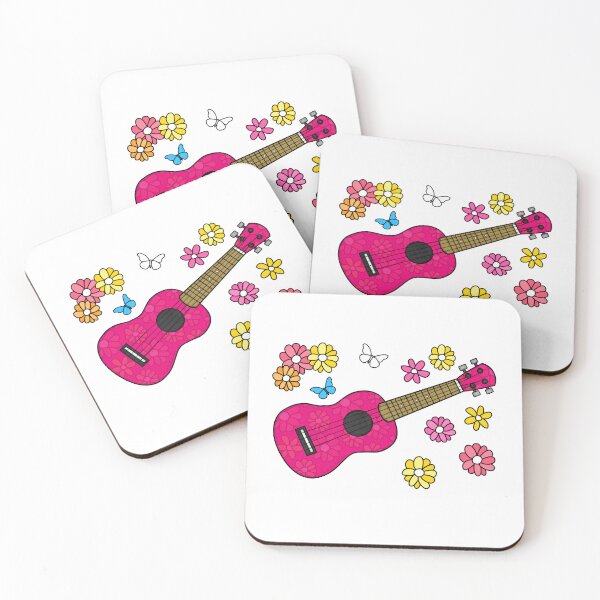 Item preview, Floral Ukulele Ukulelist Mom Female Musician designed and sold by doodlerob.