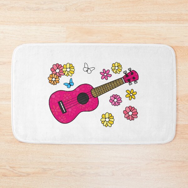 Item preview, Floral Ukulele Ukulelist Mom Female Musician designed and sold by doodlerob.