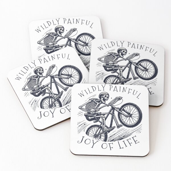 Item preview, Bicycle Wildly Painful Joy Of Life designed and sold by LuminOrb.