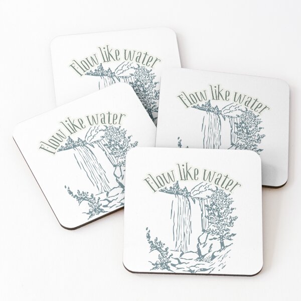 Item preview, Ancient Inspiration, Motivational Quotes, Flow Like Water designed and sold by CulturalCurios.
