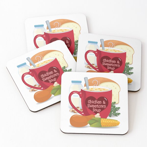 Item preview, Hot soup chicken and sweetcorn - RUBY designed and sold by StellarFX.