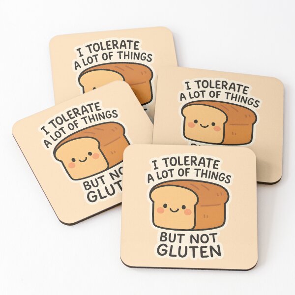 Item preview, I Tolerate A Lot Of Things But Not Gluten - Funny Celiac designed and sold by thecatcouch.
