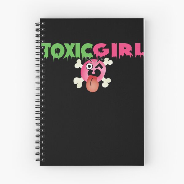 Item preview, "Toxic Girl" Funny Skull Design – Edgy Humor, Dark Comedy Art designed and sold by DG-ShopLT.