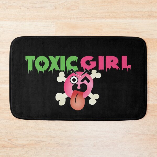 Item preview, "Toxic Girl" Funny Skull Design – Edgy Humor, Dark Comedy Art designed and sold by DG-ShopLT.