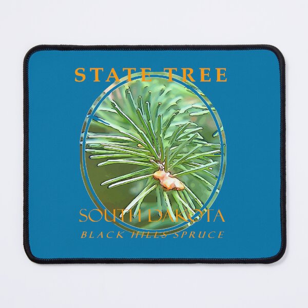 Item preview, South Dakota Territory Tree Black Hills Spruce designed and sold by taiche.