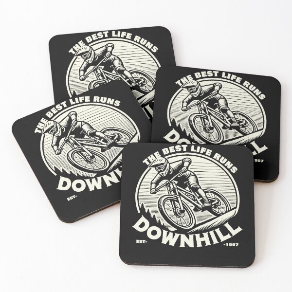 Item preview, Bicycle: The Best Life Runs Downhill designed and sold by LuminOrb.