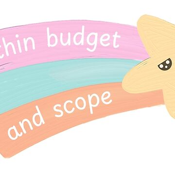 Artwork thumbnail, Within budget and scope (suffering version) by Seagull Eat Chip