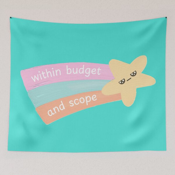 Item preview, Within budget and scope (suffering version) designed and sold by Seagull Eat Chip.