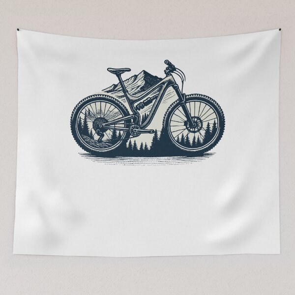 Item preview, Bicycle Adventure Mountain Bike Nature designed and sold by LuminOrb.
