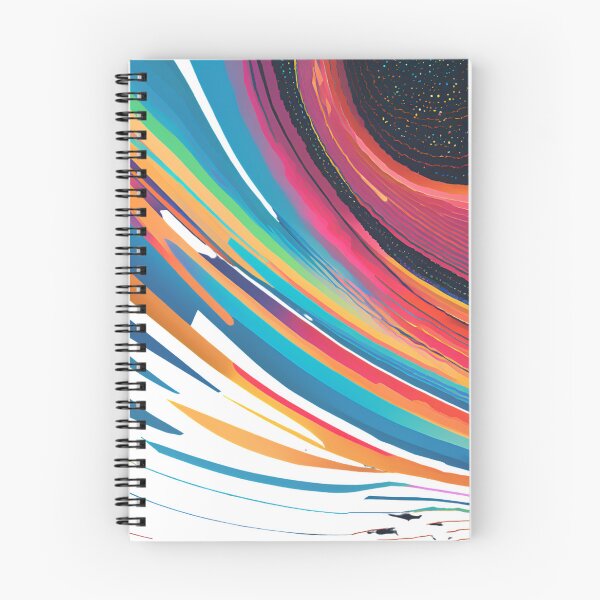 Item preview, Cosmic Colorwave – A Psychedelic Space Journey designed and sold by WeirdSketcher.