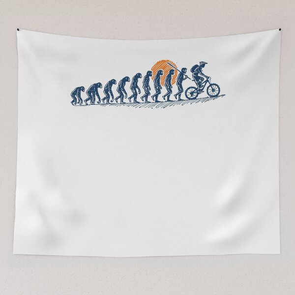 Item preview, Evolution From Monkey To Cyclist designed and sold by LuminOrb.