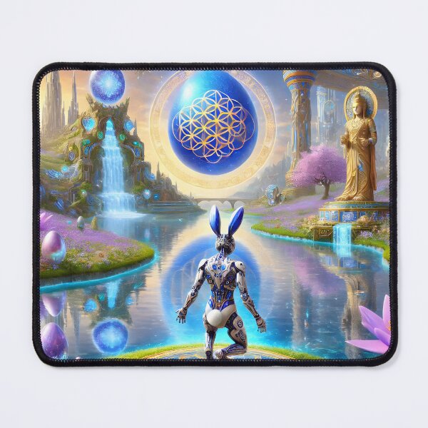 Item preview, At the edge of the river in the planet Osirizyah 003L3P233TH3 designed and sold by OsirizyahDesign.