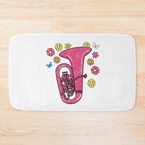 Item preview, Floral Tuba Mom Female Brass Musician Mothers Day designed and sold by doodlerob.