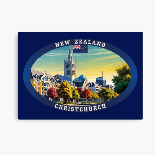 Item preview, Christchurch New Zealand Travel designed and sold by Thistle-TShop.