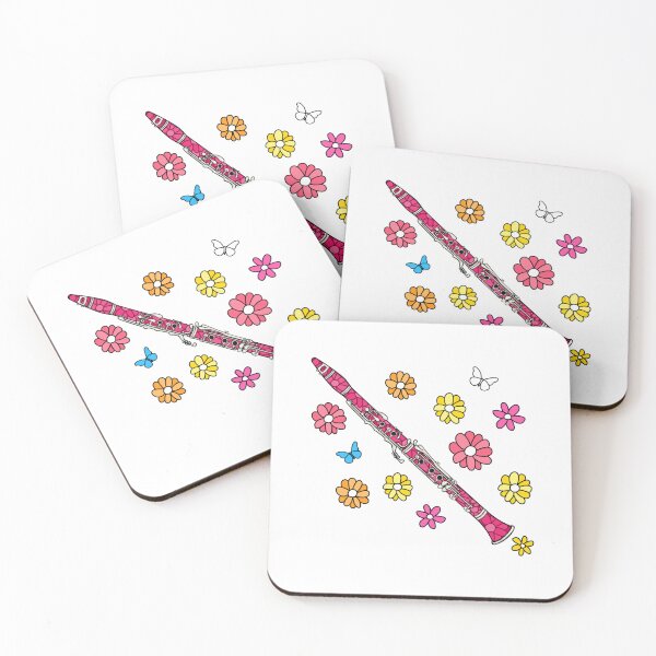Item preview, Floral Clarinet Mom Female Clarinetist Woodwind Musician Mothers Day designed and sold by doodlerob.