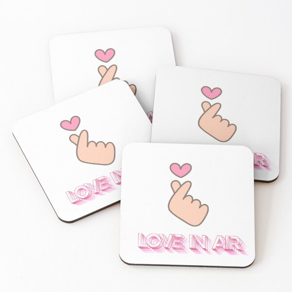 Item preview, Love in the Air - Finger Heart Gesture designed and sold by nav2107.