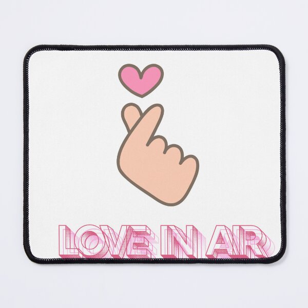 Item preview, Love in the Air - Finger Heart Gesture designed and sold by nav2107.
