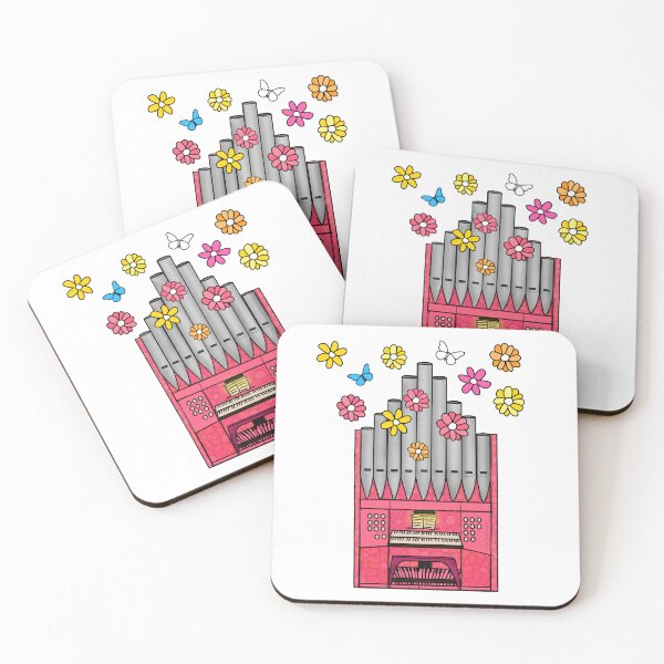 Item preview, Floral Church Organ Female Organist Mother's Day designed and sold by doodlerob.