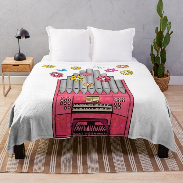 Item preview, Floral Church Organ Female Organist Mother's Day designed and sold by doodlerob.