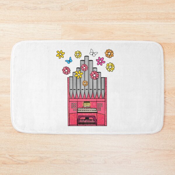 Item preview, Floral Church Organ Female Organist Mother's Day designed and sold by doodlerob.