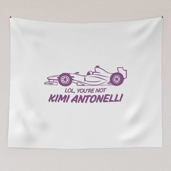 Item preview, Kimi Antonelli, lol ur not  designed and sold by baranskini.