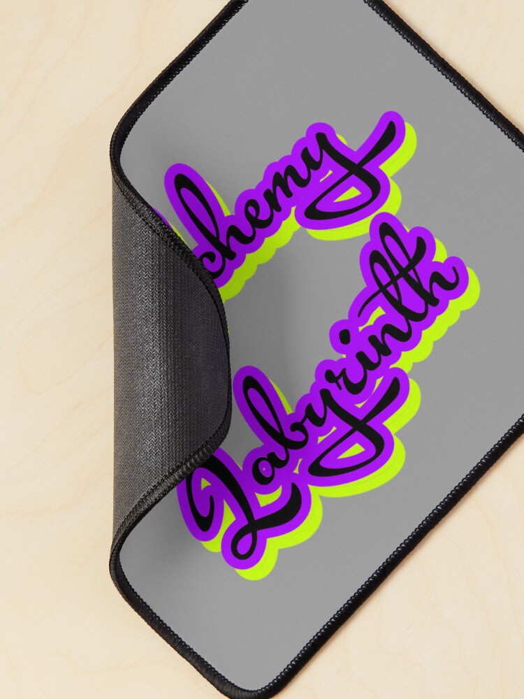 Thumbnail 2 of 5, Mouse Pad, Alchemy Labyrinth designed and sold by RadManDesigns.