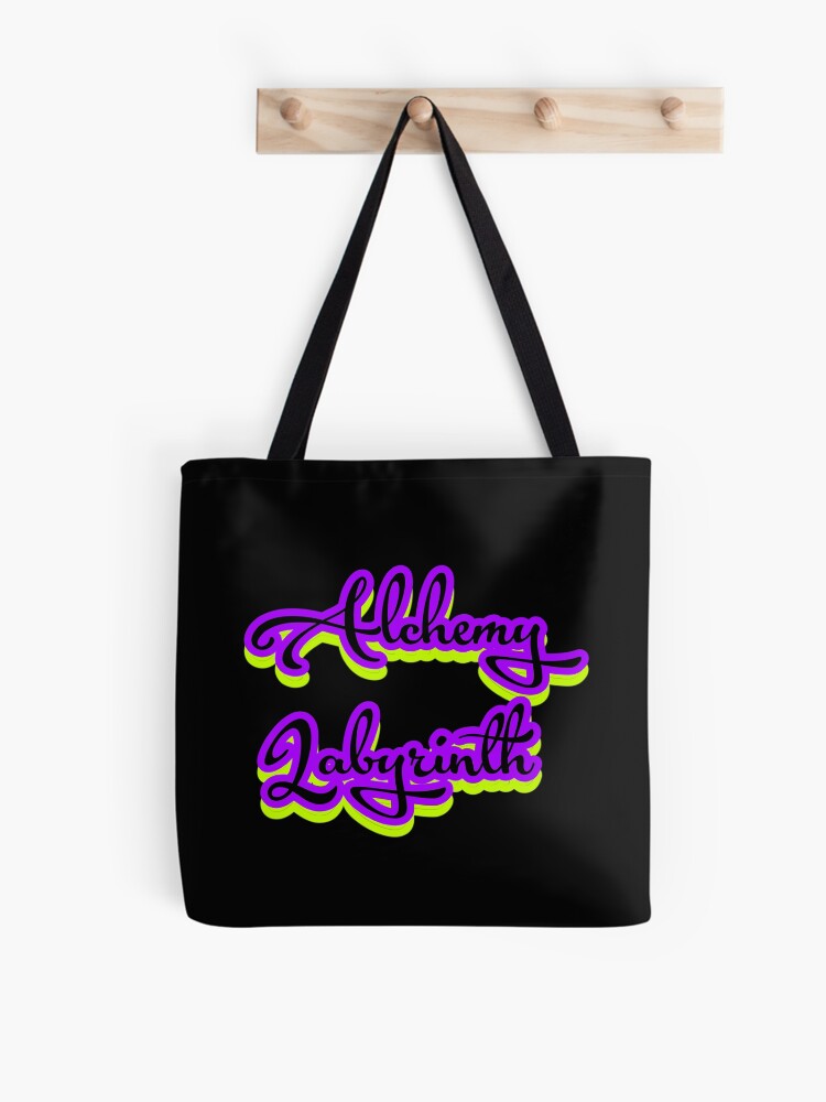 Thumbnail 1 of 2, Tote Bag, Alchemy Labyrinth designed and sold by RadManDesigns.
