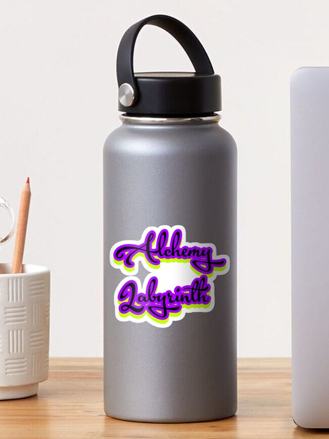Thumbnail 1 of 3, Sticker, Alchemy Labyrinth designed and sold by RadManDesigns.