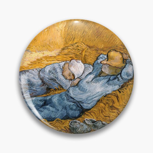 Item preview, Noon, rest from work | Vincent van Gogh (after Jean-François Millet) designed and sold by LaMadeleine.