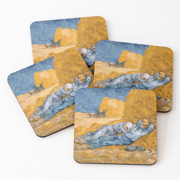 Item preview, Noon, rest from work | Vincent van Gogh (after Jean-François Millet) designed and sold by LaMadeleine.