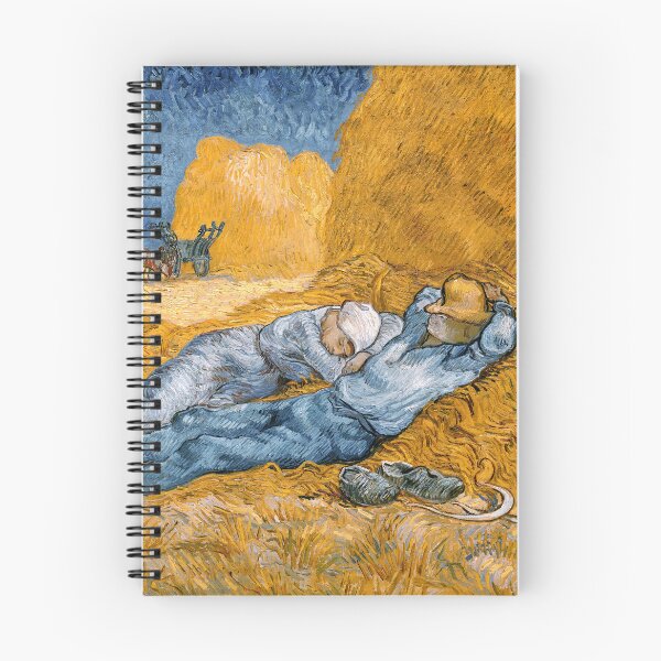 Item preview, Noon, rest from work | Vincent van Gogh (after Jean-François Millet) designed and sold by LaMadeleine.