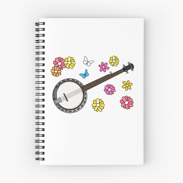 Item preview, Floral Banjo Banjoist Mom Female Musician designed and sold by doodlerob.