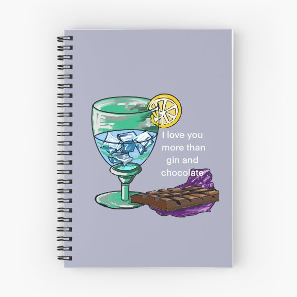 Item preview, Gin and chocolate  designed and sold by Joyride Art and Design UK.