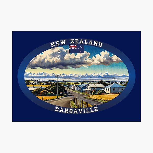 Item preview, Dargaville New Zealand Travel designed and sold by Thistle-TShop.