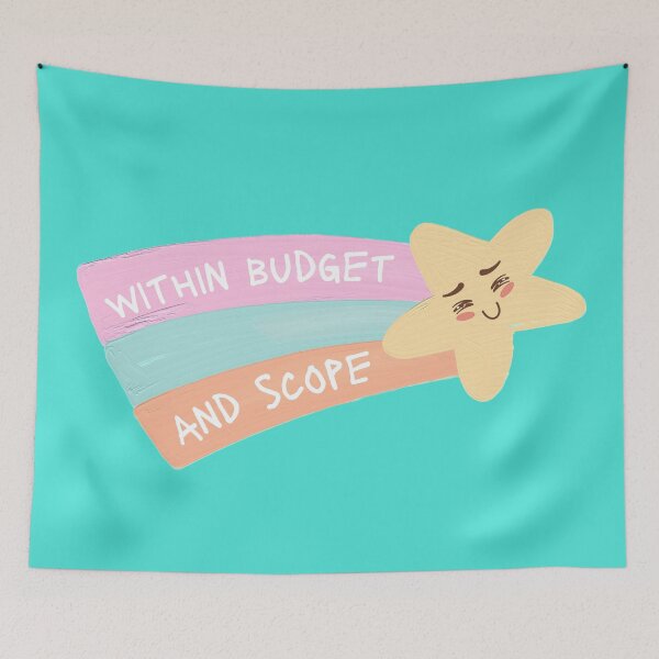 Item preview, Within budget and scope (genki version) designed and sold by Seagull Eat Chip.