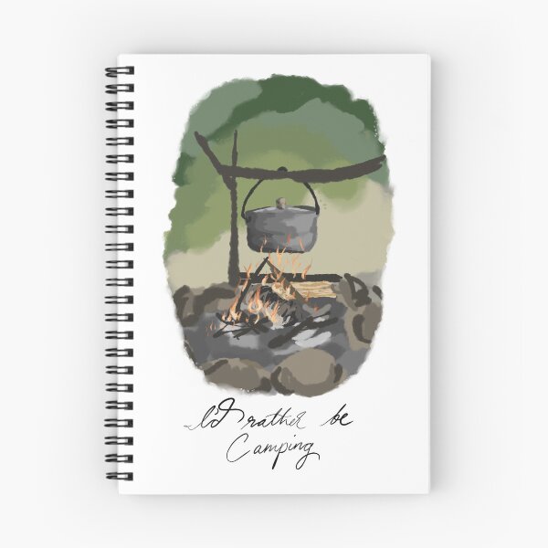 Item preview, I'd Rather Be Camping designed and sold by EllieBubs.