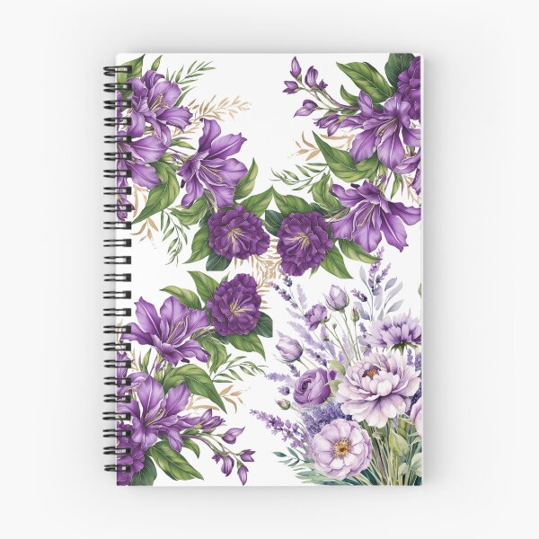Item preview,  "Romantic Purple Watercolor Flower Bouquet | Violet Floral " designed and sold by STmez Design.