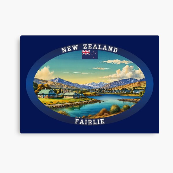 Item preview, Fairlie New Zealand Travel designed and sold by Thistle-TShop.