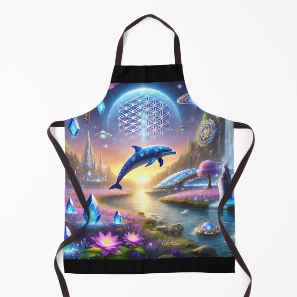 Item preview, The Oracle Dolphin of the planet Osirizyah 003L4P238TH3 designed and sold by OsirizyahDesign.