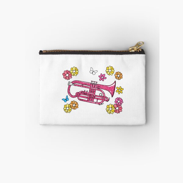 Item preview, Floral Cornet Cornetist Mom Female Brass Musician designed and sold by doodlerob.
