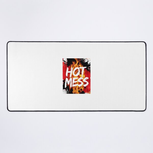 Item preview, ? Hot Mess – Fiery Chaos Meets Bold Artistic Expression | Abstract Splatter Art designed and sold by IINSPIRA.