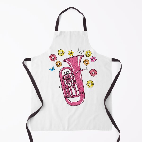 Item preview, Floral Euphonium Player Mom Female Brass Musician designed and sold by doodlerob.