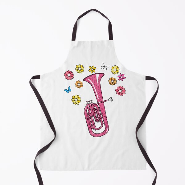 Artikelvorschau, Floral Tenorhornspielerin Mutter Weibliche Blechbläserin entworfen und verkauft von doodlerob.