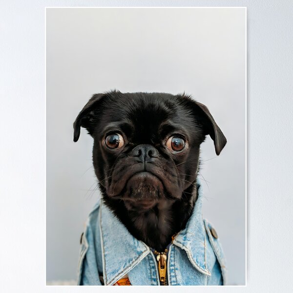 Artikel-Vorschau von Mops-tastischer Modezauber: Süßer Hunde-Humor für Fashionistas, designt und verkauft von STOCKERANTO.
