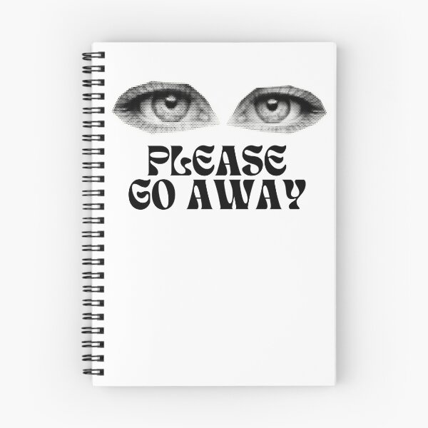 Item preview, GO AWAY with eyes designed and sold by Yearning1.