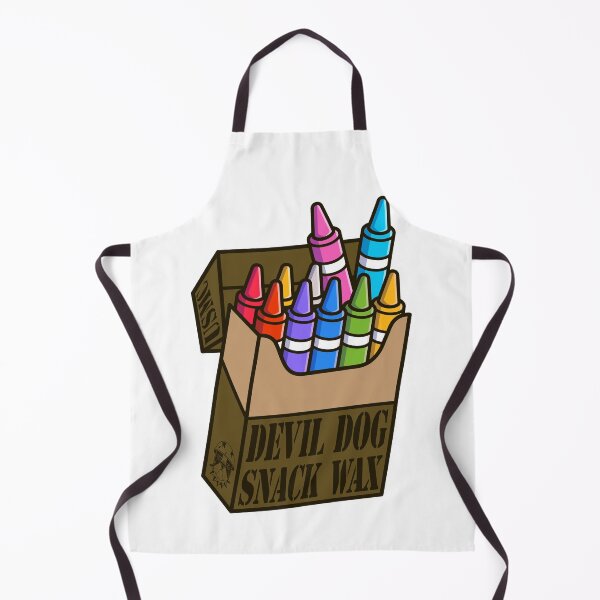 Item preview, USMC, Crayon Eater, Devil Dog Snack Wax designed and sold by TheGingerEffect.