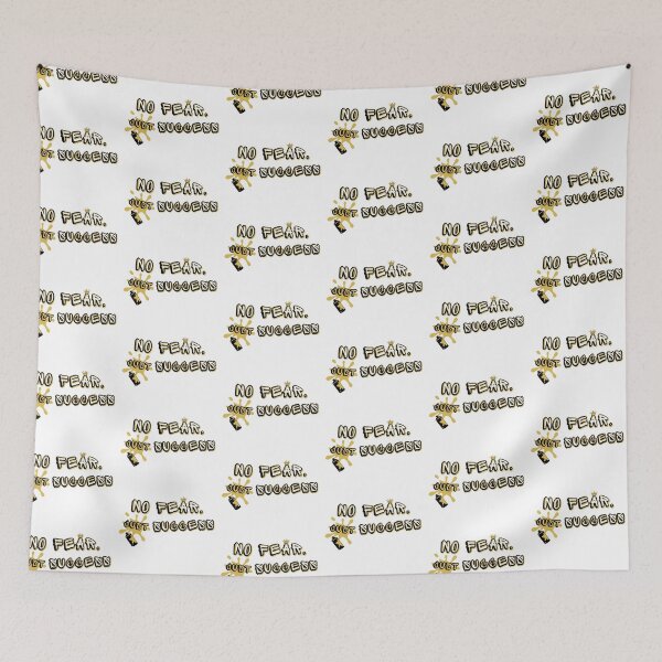 Item preview, No Fear, just success | Urban motivational design designed and sold by kstheladesigns.
