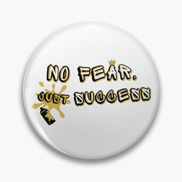 Item preview, No Fear, just success | Urban motivational design designed and sold by kstheladesigns.
