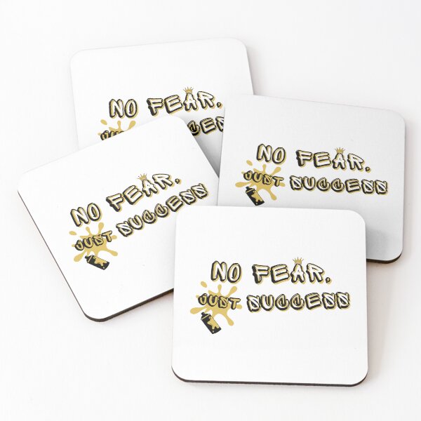 Item preview, No Fear, just success | Urban motivational design designed and sold by kstheladesigns.