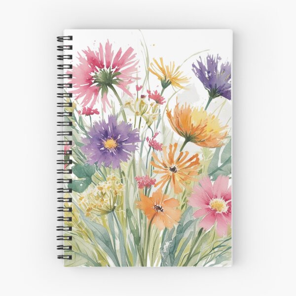 Item preview, "Whimsical Watercolor Wildflower Bouquet | Vibrant Floral " designed and sold by STmez Design.